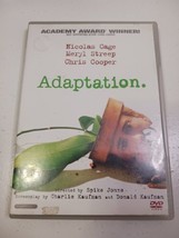 Adaptation . DVD Nicolas Cage - £1.56 GBP