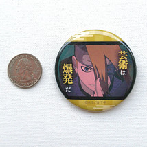 Deidara Akatsuki Naruto Shippuden Scenes &amp; Words Can Badge Pin - £14.94 GBP