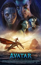 Avatar The Way of Water Payoff Poster- double-sided, mirror-image  27&quot; W... - £49.89 GBP