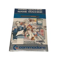 Word Machine and Name Machine for Commodore 64 Sealed New Old Stock - $19.80