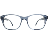 Bebe Eyeglasses Frames BB5120 042 SAPPHIRE Blue Clear Square Full Rim 52... - $37.14
