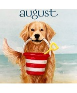 Golden Retriever Beach August Dog Days Poster Calendar 14 x 11&quot; Art DWDDCal - €26,06 EUR