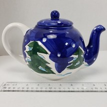 Christmas Snowmen  Ceramic Teapot by World Bazaars Inc - holds 48ozs - $31.41