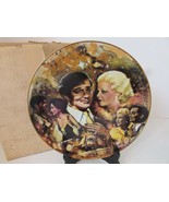 GOLDEN AGE OF CINEMA COLLECTOR PLATE THE KING AND HIS LADIES CLARK GABLE... - $165.87 MXN