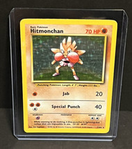 Hitmonchan Pokemon Trading Card Game TCG 7/102 Base Set Holo WOTC 1999 - $37.39