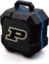 NCAA Purdue Boilermakers Shockbox LED Wireless Bluetooth Speaker, Team Color - £30.36 GBP