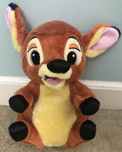 Disney Parks Disney Babies Bambi 11&quot; Plush Doll Toy Stuffed Animal  - £9.31 GBP