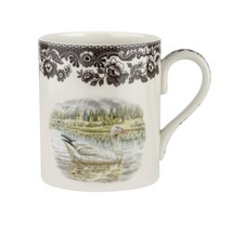 Spode Woodland 16 oz Mug, Fine Porcelain - Snow Goose - $45.82