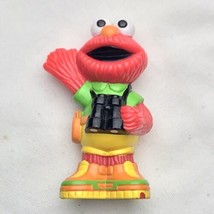 Sesame Street Elmo Toy Plastic Vintage Holding Binoculars - £7.94 GBP