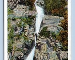 Silver Cascade Gate Crawford Notch New Hampshire NH UNP WB Postcard N3 - $3.02