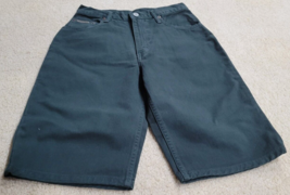 Vintage Calvin Klein Jeans Boys Dark Green Shorts Size 14 Easy Fit - $24.00