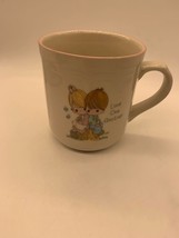 Vintage Precious Moments Mug Love One Another - $6.93