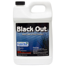 Crystal Blue Black Out Black Lake Pond Colorant 1GL Enhances Appearance ... - $66.95