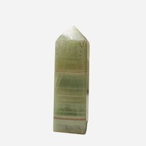 Pistachio Green Calcite Tower Mineral Crystal  - £10.89 GBP
