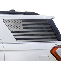 Fits Ford Expedition 2018-2022 Rear Quarter Window American Flag Decal S... - $49.99