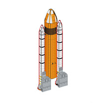 Vertical Stand update for Space Shuttle Discovery Building Blocks Set Bricks Toy - £234.90 GBP