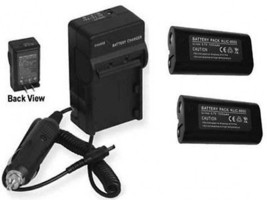 2X KLIC8000 Batteries + Charger for Kodak Z8612 IS ZD8612, Kodak Z712IS,... - £21.15 GBP