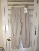 Liz Claiborne Lizsport Pants Womens 12 Petite Light Tan Microfiber Waist... - £13.54 GBP