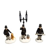 Set of 3 Department 56 Heritage Village Collection Constables Porcelain ... - $523.23 MXN