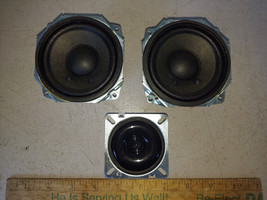 22MM70 Speakers From Panasonic, Sound Great: (2) 8P184A, (1) T6PH17D6, Very Good - £10.17 GBP