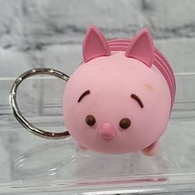 Disney Winnie The Pooh Piglet Tsum Tsum Keychain Vinyl Figural Key Ring - $9.89