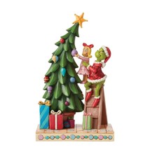 Jim Shore Grinch Christmas Tree Figurine 10.4" High Cindy Decorating Collectible image 1