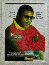 1986 Print Ad Foster Grant Sunglasses Football Star Herschel Walker - £7.41 GBP