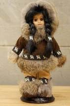 Alaskan Friends NWT Porcelain Doll Figurine Native Parka Alaska Ethnic Costume - £27.21 GBP