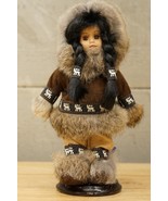 Alaskan Friends NWT Porcelain Doll Figurine Native Parka Alaska Ethnic C... - £27.14 GBP
