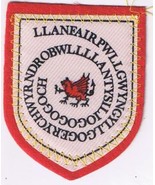 Wales Railroad Patch Handpainted Felt Llanfairpwllgwyngyllgogerychwyrndr... - $11.87