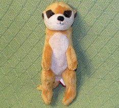 Adventure Planet Meercat Plush 9&quot; Stuffed Wild Animal Nature Tan Brown Eyes Toy - £6.52 GBP