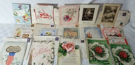 1945 WWII Correspondence SGT SCHEMELEY 13 Greeting Cards &amp; 18 Envelopes B4 - $15.75