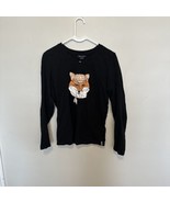 Ariat Women Black Long Sleeve T-Shirt M Fox Foxhunting Horse Riding Long... - $23.10 CAD