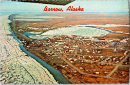 Postcard Alaska Barrow Northernmost City on N. American Continent 6 x 4 ins. - £3.87 GBP