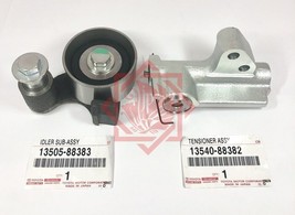 GENUINE TOYOTA TIMING BELT IDLER &amp;TENSIONER 13505-88383 &amp;13540-88382, MR... - $198.98