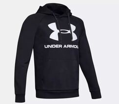 Under Armour Mens Black LS PO Hooded Fleece Hoodie!!(Lg) - $24.70