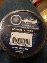 Armor Forensics 1-0001 Black Lightning Powder Fingerprint Powder 2 Oz. - £7.09 GBP