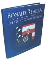 RONALD REAGAN The Wisdom and Humor of The Great Communicator Hardcover Book 1995 - $14.84