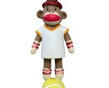 Midwest Sock Monkey Tennis Player on Ball Christmas Ornament Multicolor ... - £7.36 GBP