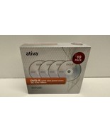 ATIVA DVD-R disc 10 Pk +Jewel Cases Slim  16x 4.7GB Factory Seal - $18.35 CAD
