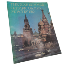 Moscow 1980 XXII Summer Olympic Games Book Vintage 1979 Ideals Publishin... - $39.59