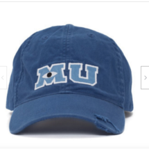 Disney Park Sulley M U Monsters University Adult Size Baseball Hat Cap NEW - £31.38 GBP