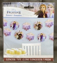 Disney Frozen II Party Banner Length 7 Feet - £1.99 GBP