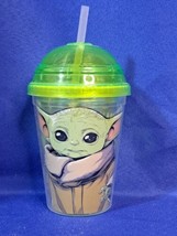 Star Wars The Child Baby Yoda 16 oz. Acrylic Tumbler w Lid &amp; Straw - $9.49