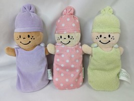 Marvel Entertainment Cloth Doll Babies Lot of 3 Stuffed Animal Toy #1 - £10.40 GBP