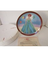 DANBURY MINT  PLATE BARBIE SENIOR PROM HIGH FASHION BARBIE 5704 COA *SALE* - $6.65 CAD