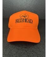 Red Head Hunting Safety Orange Ball Cap Hat Adjustable Baseball 100% Pol... - £10.59 GBP
