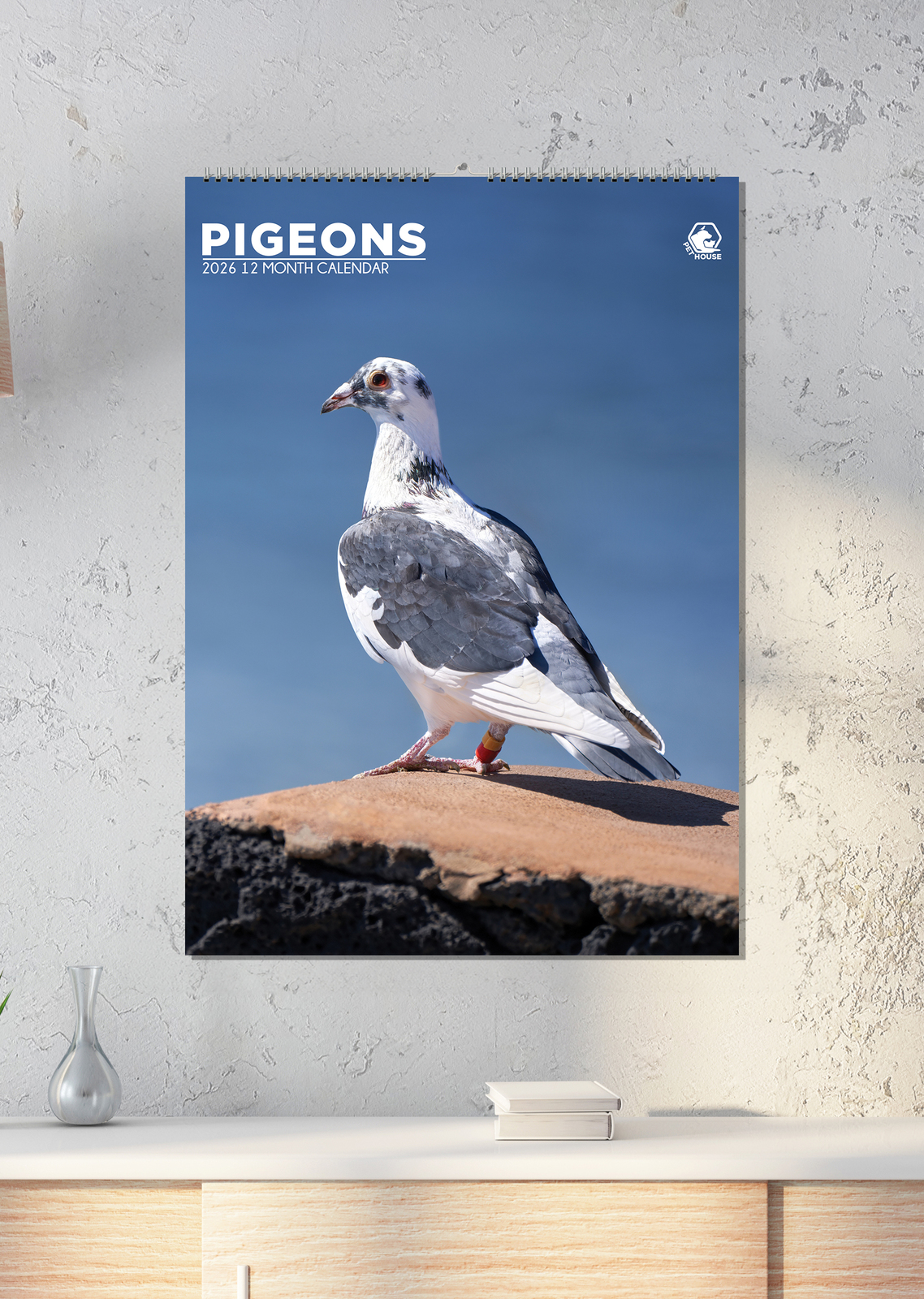 Pigeons Calendar 2026 - $19.99