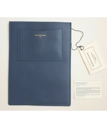 Maison Kitsuné Paris Flat Ipad Leather Case Folio Blue - £58.56 GBP