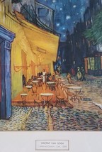 Cafeterras/Outdoor Cafe ~ 1888 ~ Vincent Van Gogh ~  Framed ~ Matted ~ Print - £59.79 GBP